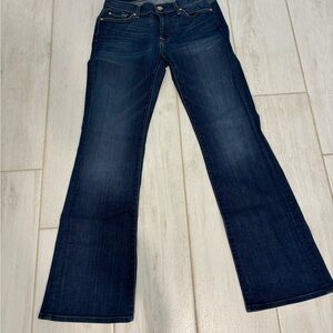 7 for all mankind Short Inseam Bootcut jeans size 28